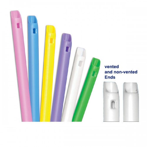 Disposable HVE Hi-Vac vented non-vented S cut Oral Evacuators (1 pack)