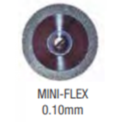 Diamond Discs - Mini-Flex -  (5-10,000 rpm) Double Sided .10mm