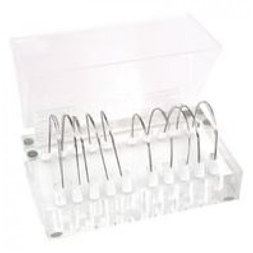 Archwire Rack with Cover - 10 Wire Holder