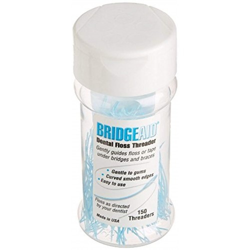 BridgeAid Dental Floss Threader 1000/Bx