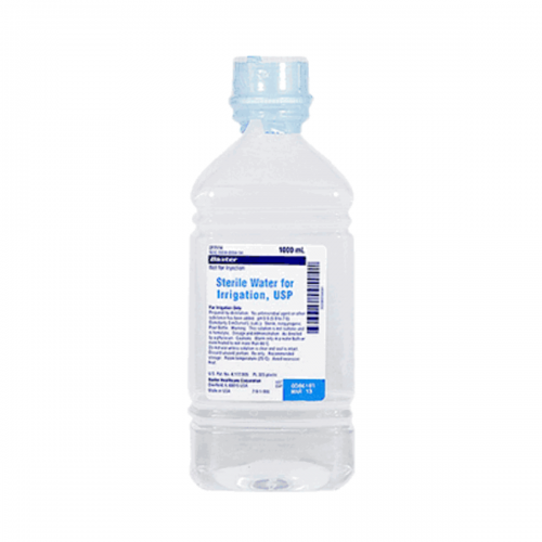 Sterile Water For Irrigation 1000mL 12/Case