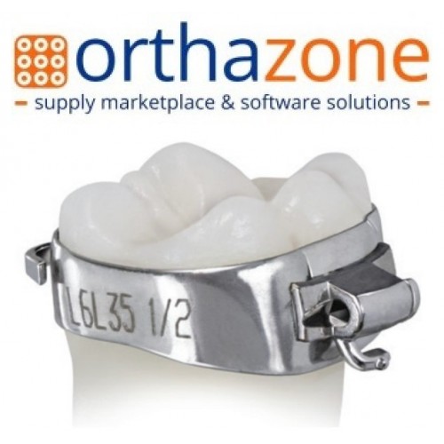 Mandibular 1st Molar Bands (Free Attachments) (5 bands/pk)