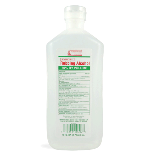 Isopropyl Rubbing Alcohol 70% Gallon x 4/Cs