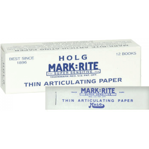 Holg Mark Rite Thick Blue 6Bks/Bx