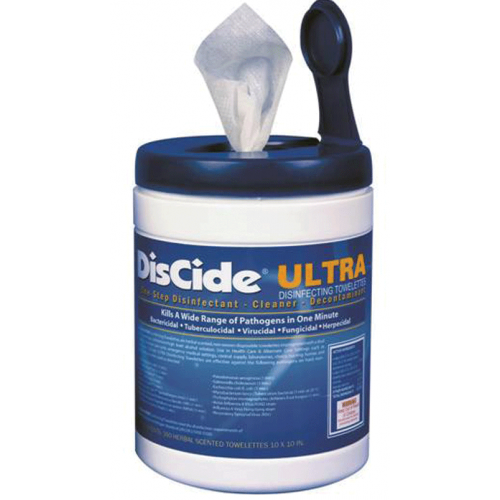 DisCide Ultra Wipes Large 160/Can