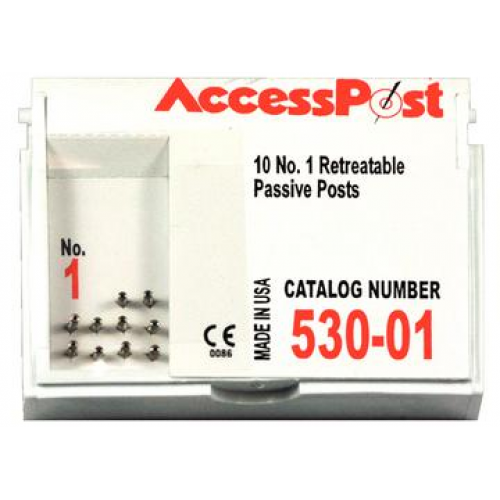 Accesspost Refill #1 Red 10/Bx