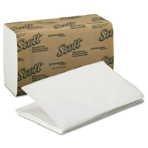 Scott Essential Single-Fold Towels 9.3x10.5 White 4000 Sheets/Case