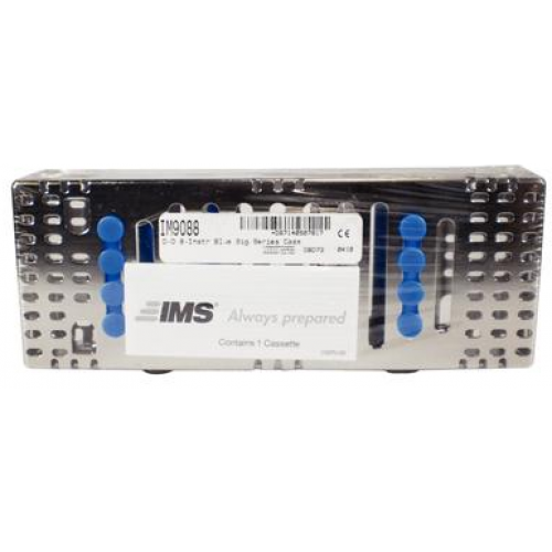 IMS Cassette Two-Tier 8 Inst Blue