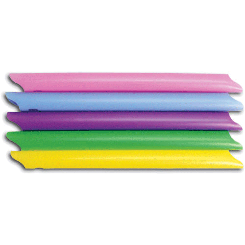 HI-VAC Oral Evacuator Tips 100/Pk Assorted Neon