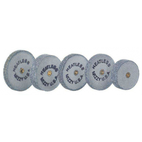 Mizzy Heatless Wheels #8 Regular Grit 50/Pk