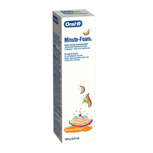 Oral-B Minute Foam 1.23% Strawberry 5.8oz