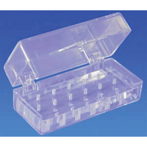 Bur Block 36 Hole FG Clear Plexiglass