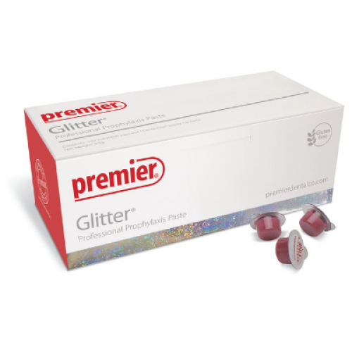 Glitter Prophy Paste Medium Mint 200/Bx