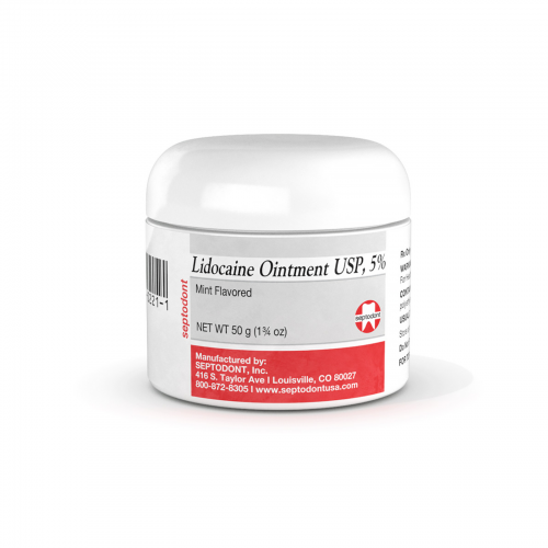 Lidocaine Topical Ointment USP 5% 50gm/Jar