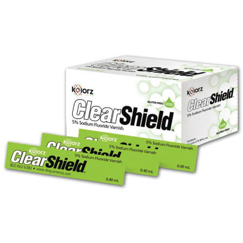 Kolorz ClearShield Fluoride Varnish Mint 35/Pk