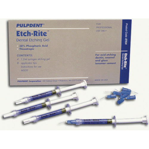 Etch-Rite Jumbo Syringe Kit 2-25mL Ea