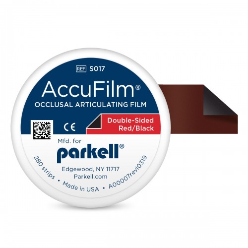 AccuFilm II Double-Sided Red/Black 280/Strips