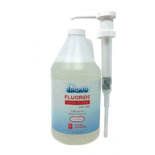 Neutral Sodium Fluoride Rinse Mint 64oz/Bt