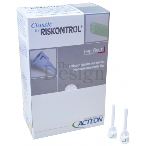 Riskontrol Syringe Tips Disposable White 250/Pk