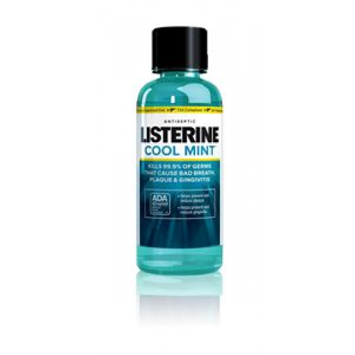 Listerine Cool Mint Mouthwash 3.2oz 24/Case