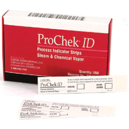 ProChek ID Indicator Strips for Steam/Vapor 250/Pk