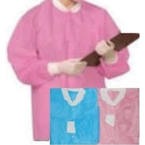 Lab Jackets Pink - 10/Bag