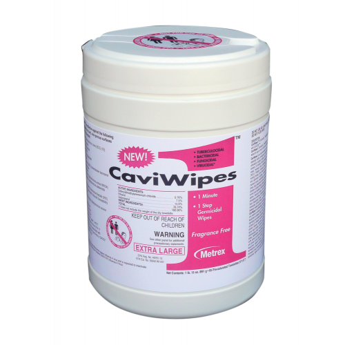 CaviWipes1 Large 6"x6.75" 160/Cn - CASE OF 12 CANS