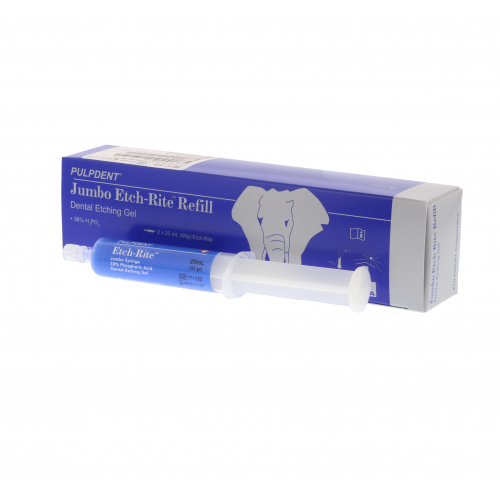 Etch-Rite Jumbo Syringe Refill 2-25mL Ea