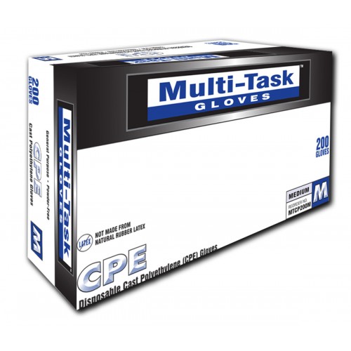 Multi-Task Cast Poly Gloves (Case of 10 Boxes)