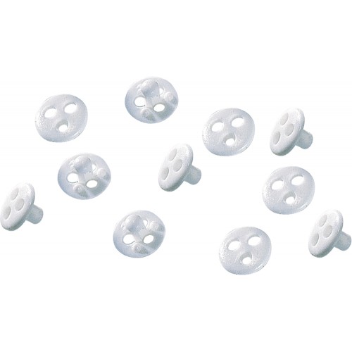 Plug-In Retention Buttons For O-Tray Impression Trays - 100 pieces