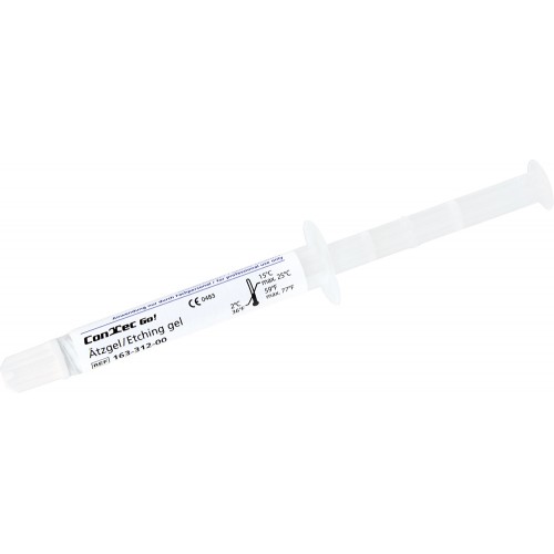 Contec Go! Etching Gel In Syringes - 2 x 2.5 g