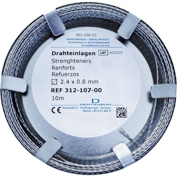 Strengtheners Twisted, Rolled Flat - 10 M - 1 piece