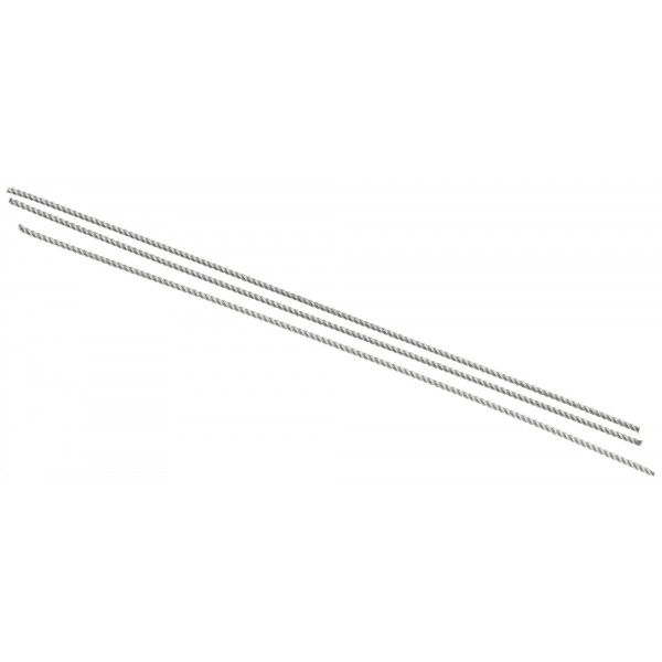 Titanium Retainer Wire, 3-Strand Twisted - 10 Pieces
