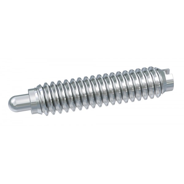 Piston Spring Screws, Stainless Steel - 10 pieces
