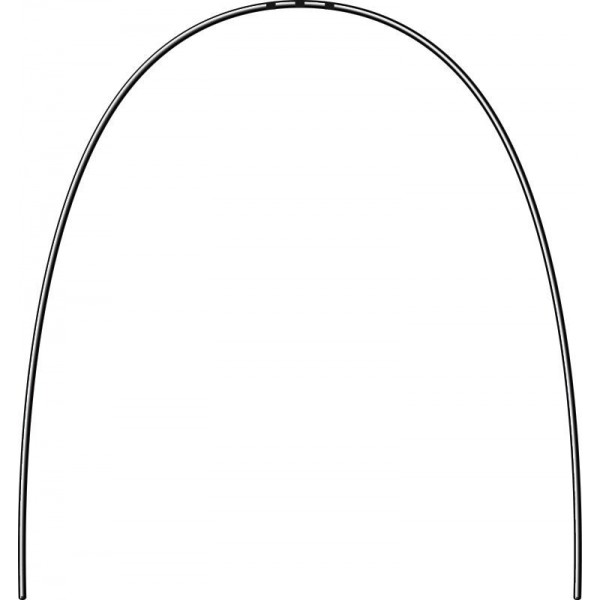 50 Pieces - Remanium® Ideal Arches, Round Maxillary, 0.40 Mm / 16
