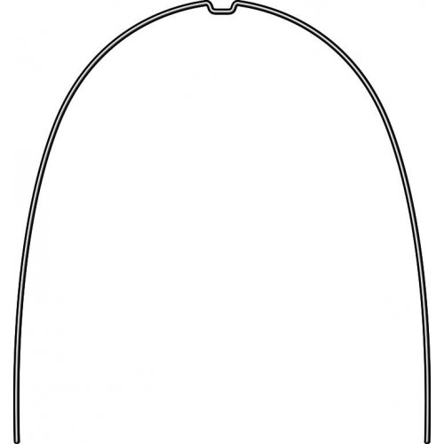 Rematitan® “Lite” Ideal Arches, Round, With Dimple
