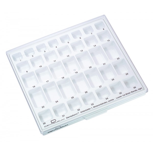 Trays With Lids And Inserts For Band Cabinet - Dentaform ® - 1 piece