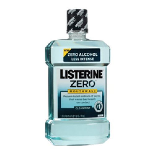 Listerine® Zero™ Mint Mouthwash (Case of 6, 15l bottles)