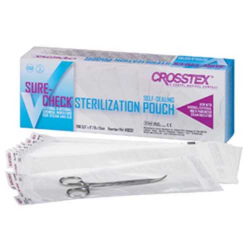 Crosstex® Sure-Check® Sterilization Envelope 3.5"X9" 200Pk