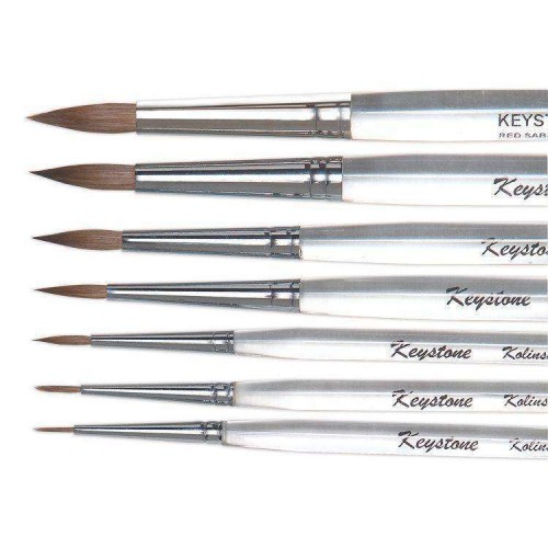 Keystone Kolinsky Ceramist Brushes - Big Brush