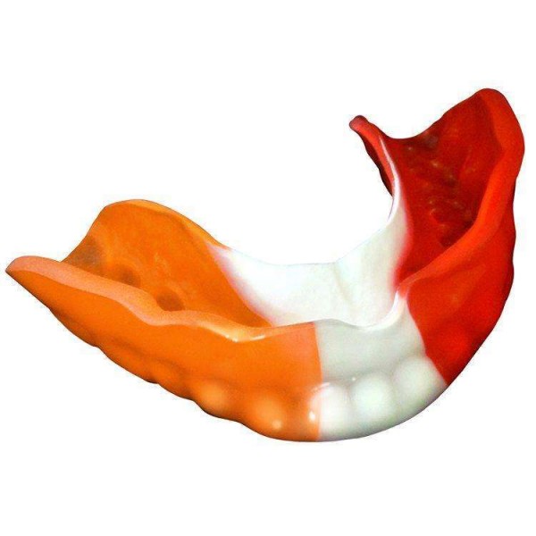 Pro-Form Mouthguard Tri-Color Laminates Red/White/Red