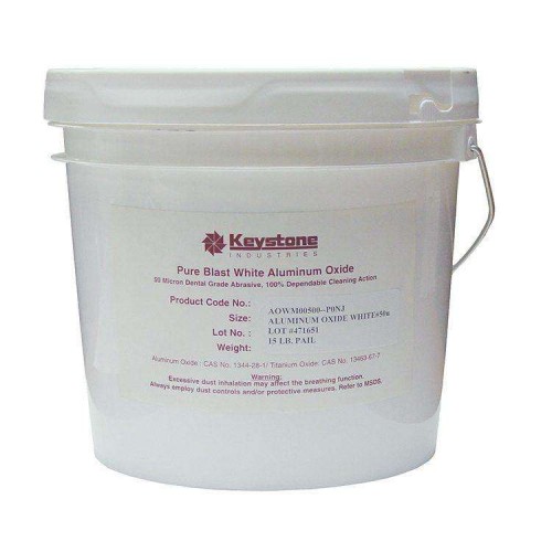 Pure Blast White Aluminum Oxide - 15 lbs. (6.8 kg)