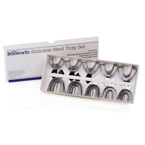 Stainless Steel Impression Trays - Edentulous Perforated