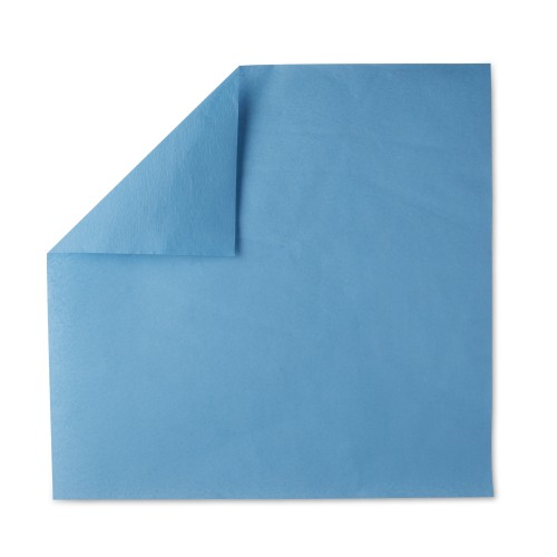 McKesson Sterilization Wrap Blue 20 X 20 Inch Single Layer Cellulose Steam / EO Gas (500/box)
