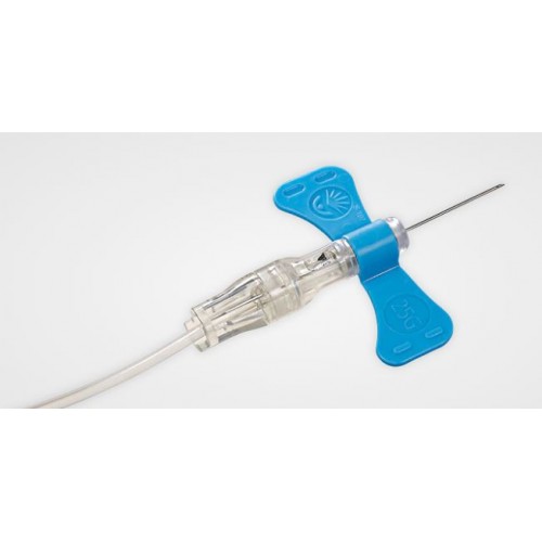 BD Vacutainer® UltraTouch™ Push Button Blood Collection Set 21 Gauge 3/4 Inch Needle Length Safety Needle 12 Inch Tubing Sterile