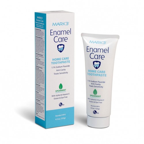 MARK3 Enamel Care Toothpaste Anti-Cavity 1.1% Sodium Fluoride 4.3oz Tube