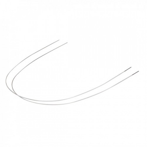 NiTi Super Elastic White Tooth Color Coated Archwires - Round (20 wires)