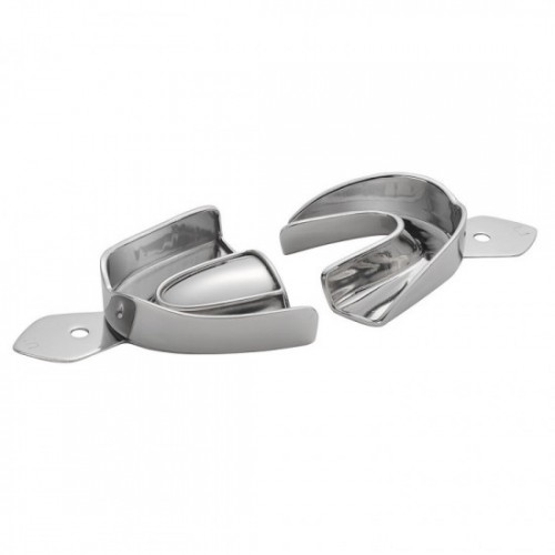 Stainless Steel Full Arch Solid Impression Trays (ea)