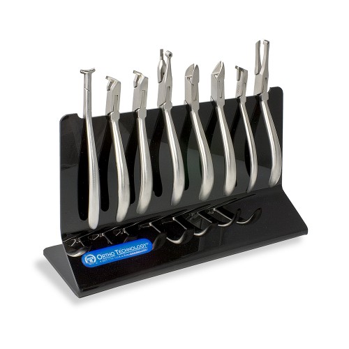 Upright Plier Organizer – Black, Clear, & White