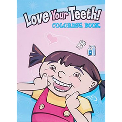 Love Your Teeth Coloring Book (12 ct)